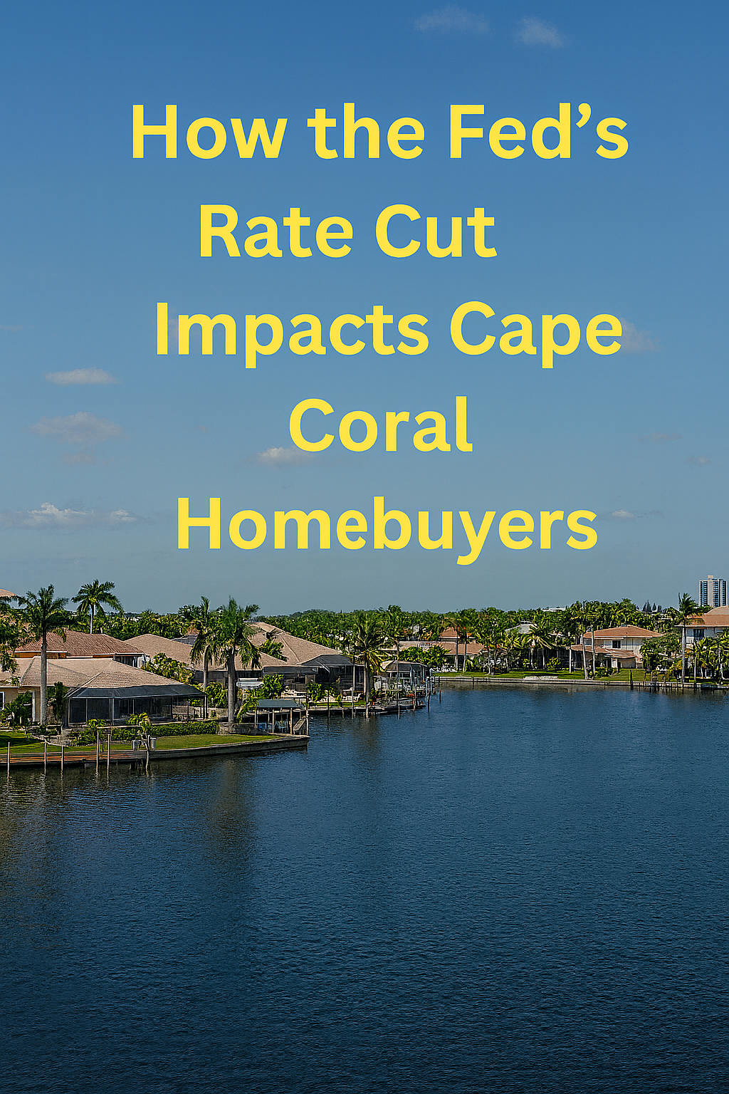 How the Fed’s Rate Cut Impacts Cape Coral Homebuyers