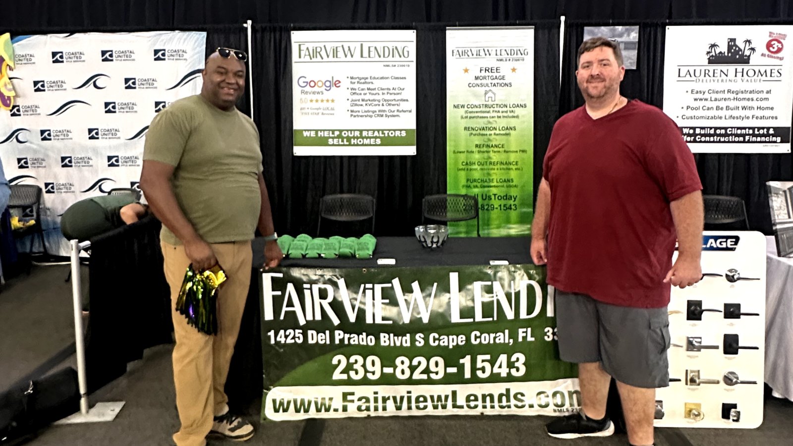 Meeting Southwest Florida Realtors at the Royal Palm Coast Realtor Association Trade Show